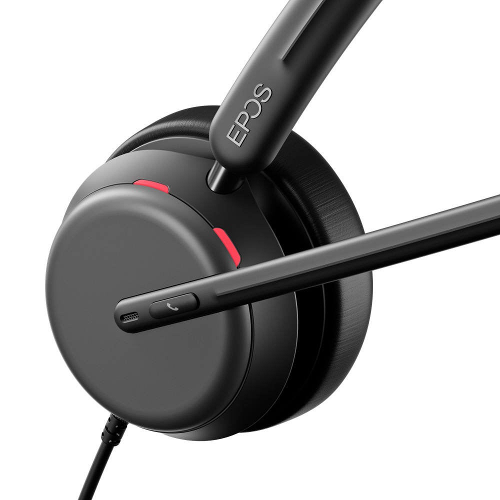 EPOS IMPACT 860 ANC Headset Bedraad Hoofdband Kantoor/callcenter USB Type-C Zwart