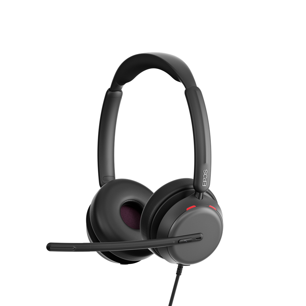 EPOS IMPACT 860 ANC Headset Bedraad Hoofdband Kantoor/callcenter USB Type-C Zwart