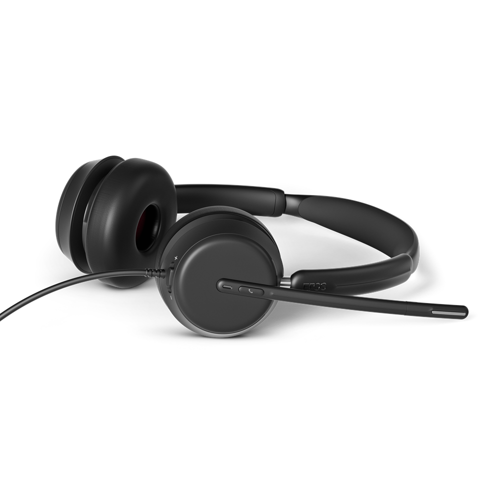 EPOS IMPACT 860 Headset Bedraad Hoofdband Kantoor/callcenter USB Type-C Zwart