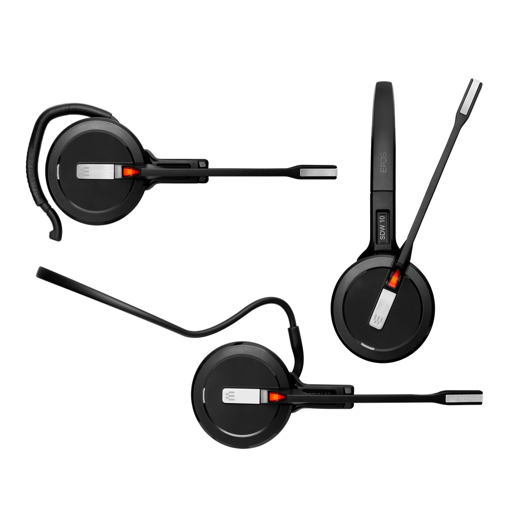 EPOS IMPACT SDW 5016 - EU/UK/AUS Headset Draadloos oorhaak, Hoofdband Kantoor/callcenter Zwart EPOS IMPACT SDW 5016 - EU/UK/AUS Headset Draadloos oorhaak, Hoofdband Kantoor/callcenter Zwart