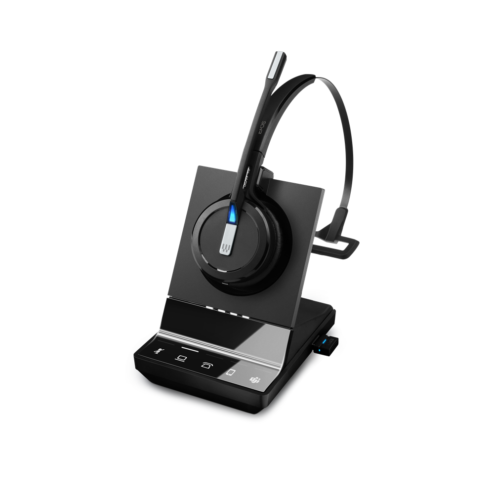 EPOS IMPACT SDW 5016T - EU/UK/AUS Headset Draadloos Hoofdband Kantoor/callcenter Zwart