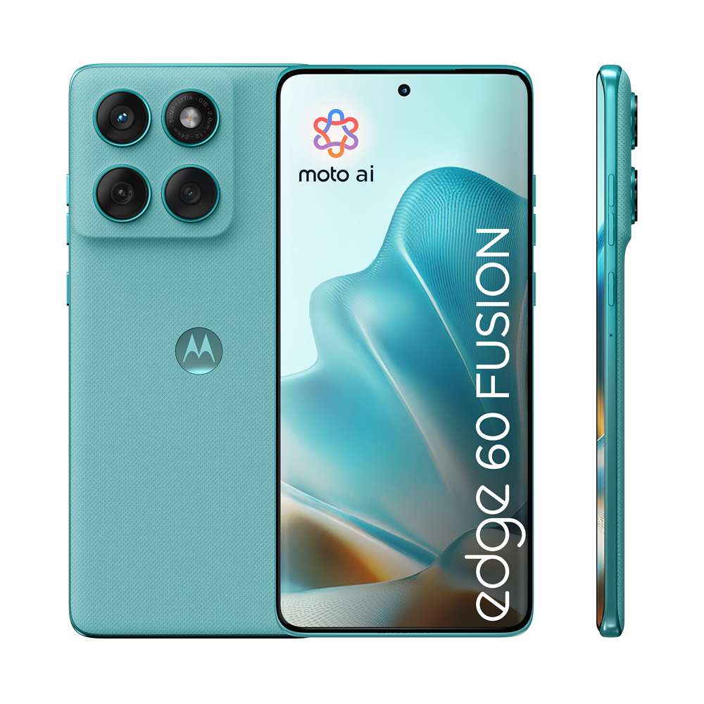 Motorola edge 60 fusion 16,9 cm (6.67") Dual SIM Android 15 5G USB Type-C 8 GB 256 GB 5200 mAh Turkoois