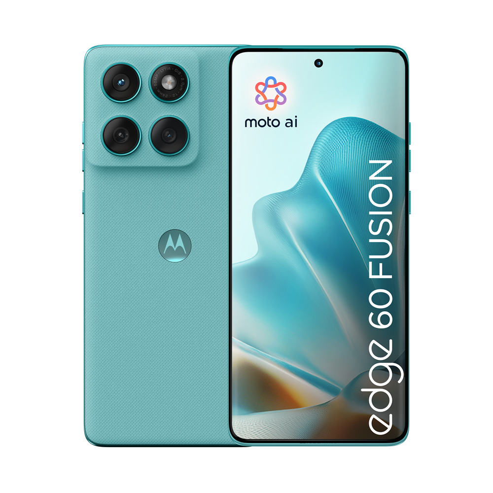 Motorola edge 60 fusion 16,9 cm (6.67") Dual SIM Android 15 5G USB Type-C 8 GB 256 GB 5200 mAh Turkoois