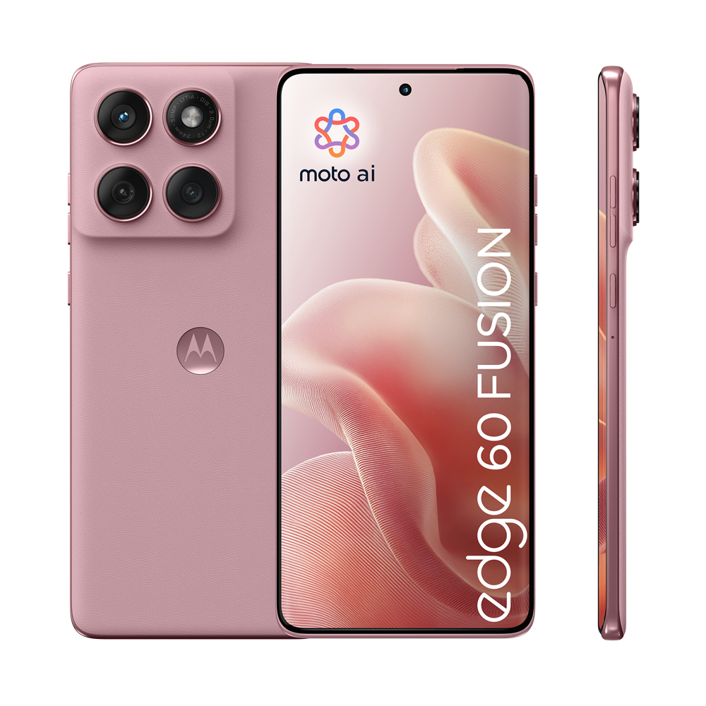 Motorola edge 60 fusion 16,9 cm (6.67") Dual SIM Android 15 5G USB Type-C 8 GB 256 GB 5200 mAh Roze