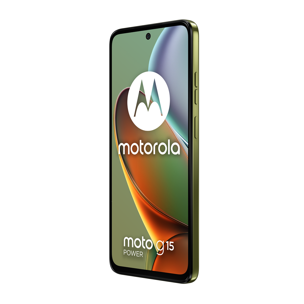 Motorola moto g15 power 17,1 cm (6.72") Dual SIM Android 15 4G USB Type-C 8 GB 256 GB 6000 mAh Groen Motorola moto g15 power 17,1 cm (6.72") Dual SIM Android 15 4G USB Type-C 8 GB 256 GB 6000 mAh Groen