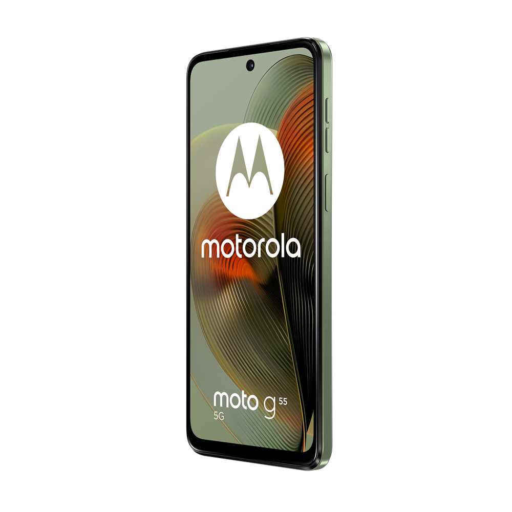 Motorola moto g55 5G 16,5 cm (6.49") Dual SIM Android 14 USB Type-C 8 GB 256 GB 5000 mAh Groen Motorola moto g55 5G 16,5 cm (6.49") Dual SIM Android 14 USB Type-C 8 GB 256 GB 5000 mAh Groen