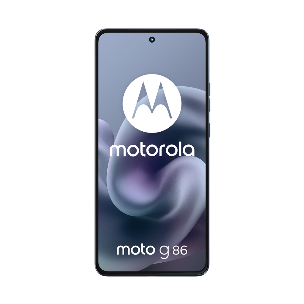 Motorola moto g86 5G 16,9 cm (6.67") Dual SIM Android 15 USB Type-C 8 GB 256 GB 5200 mAh Donkerblauw Motorola moto g86 5G 16,9 cm (6.67") Dual SIM Android 15 USB Type-C 8 GB 256 GB 5200 mAh Donkerblauw