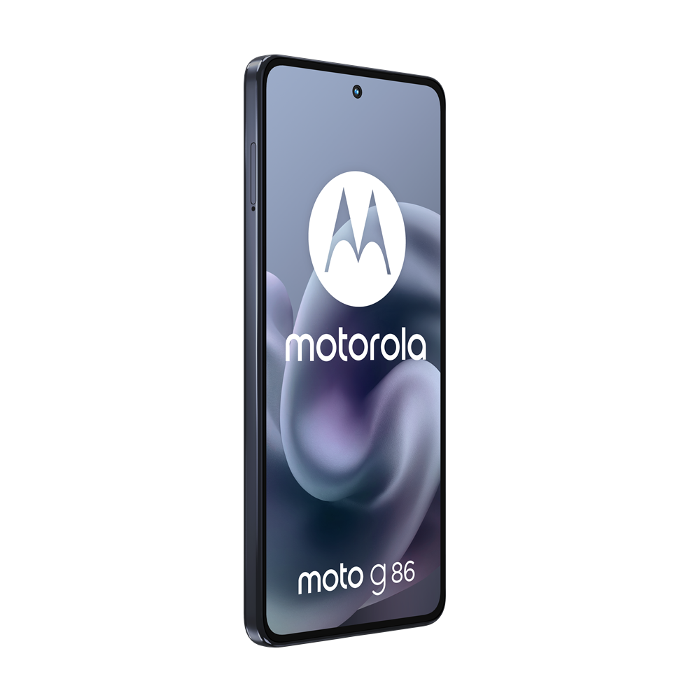 Motorola moto g86 5G 16,9 cm (6.67") Dual SIM Android 15 USB Type-C 8 GB 256 GB 5200 mAh Donkerblauw Motorola moto g86 5G 16,9 cm (6.67") Dual SIM Android 15 USB Type-C 8 GB 256 GB 5200 mAh Donkerblauw