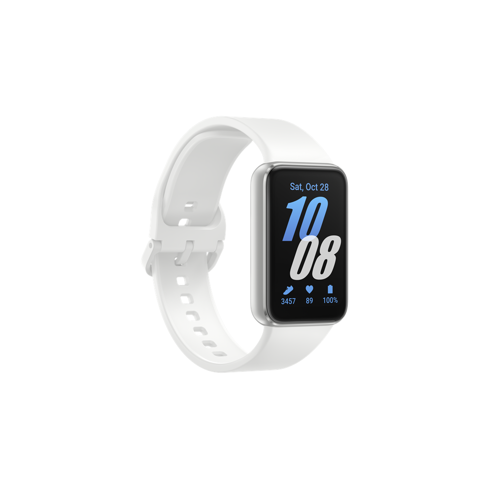 Samsung Galaxy Fit3 4,06 cm (1.6") AMOLED 40 mm Digitaal 256 x 402 Pixels Touchscreen Zilver Samsung Galaxy Fit3 4,06 cm (1.6") AMOLED 40 mm Digitaal 256 x 402 Pixels Touchscreen Zilver