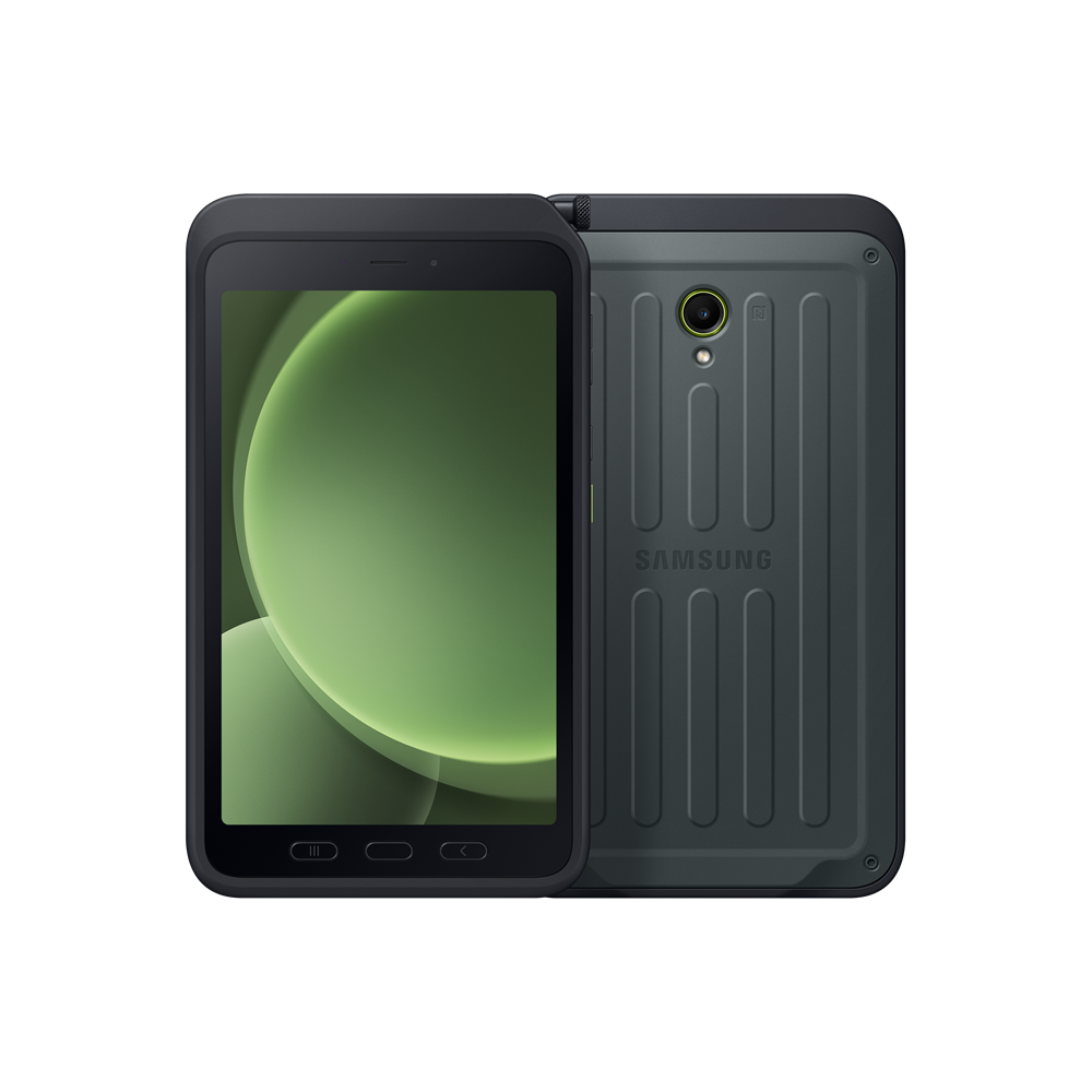 Samsung Galaxy Tab Active5 Enterprise Edition 5G Samsung Exynos LTE-TDD & LTE-FDD 128 GB 20,3 cm (8") 6 GB Wi-Fi 6 (802.11ax) Android 14 Groen