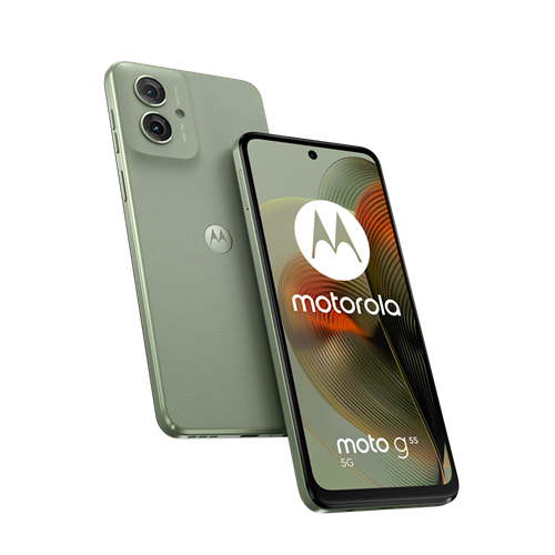 Motorola moto g55 5G 16,5 cm (6.49") Dual SIM Android 14 USB Type-C 8 GB 256 GB 5000 mAh Groen