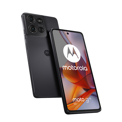 Motorola moto g75 5G 17,2 cm (6.78") Hybride Dual SIM Android 14 USB Type-C 8 GB 256 GB 5000 mAh Grijs Motorola moto g75 5G 17,2 cm (6.78") Hybride Dual SIM Android 14 USB Type-C 8 GB 256 GB 5000 mAh Grijs