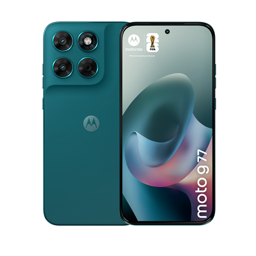 Motorola moto g77 17,3 cm (6.8") Hybride Dual SIM Android 16.0 5G USB Type-C 8 GB 256 GB 5200 mAh Groen