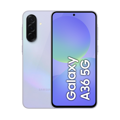 Samsung Galaxy A36 5G 17 cm (6.7") Dual SIM Android 15 USB Type-C 6 GB 128 GB 5000 mAh Lavendel