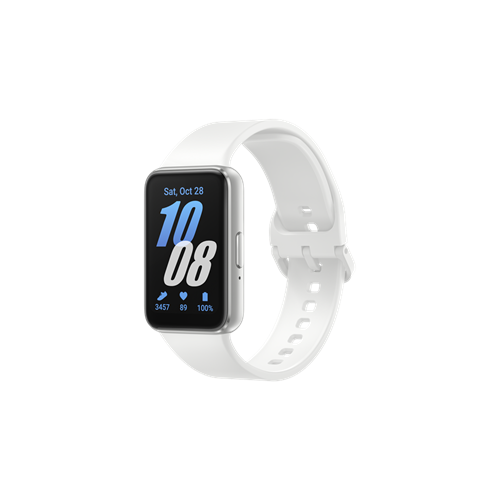 Samsung Galaxy Fit3 4,06 cm (1.6") AMOLED 40 mm Digitaal 256 x 402 Pixels Touchscreen Zilver