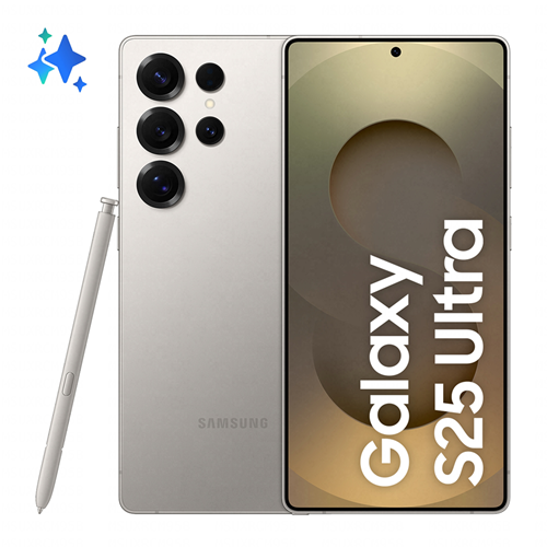 Samsung Galaxy S25 Ultra 17,5 cm (6.9") Dual SIM Android 15 5G USB Type-C 12 GB 256 GB 5000 mAh Grijs, Titanium Samsung Galaxy S25 Ultra 17,5 cm (6.9") Dual SIM Android 15 5G USB Type-C 12 GB 256 GB 5000 mAh Grijs, Titanium